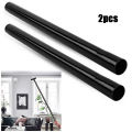 Vacuum Cleaner 35mm Diameter Extension Tube Suction Tube Plastic Black Vacuum Cleaner Parts Accessories. 