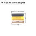 **1Pc Laptop Computer Parts 51PLVDS LED Screen EDP 30Pin To 40Pin/40Pin To 30Pin Converter Cable 2 Lanes Cord Adapter Connector. 