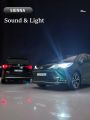 1/24 TOYOTA SIENNA MPV Van Diecast Toy Car Model Miniature Pull Back Sound & Light Doors Openable Collection Gift For Boy Kid. 