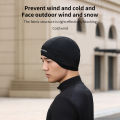TOSUOD Winter Thermal Cap Windproof Warm Cycling Headgear Running Skiing Motorcycle Bike Sports Cycling Hat.