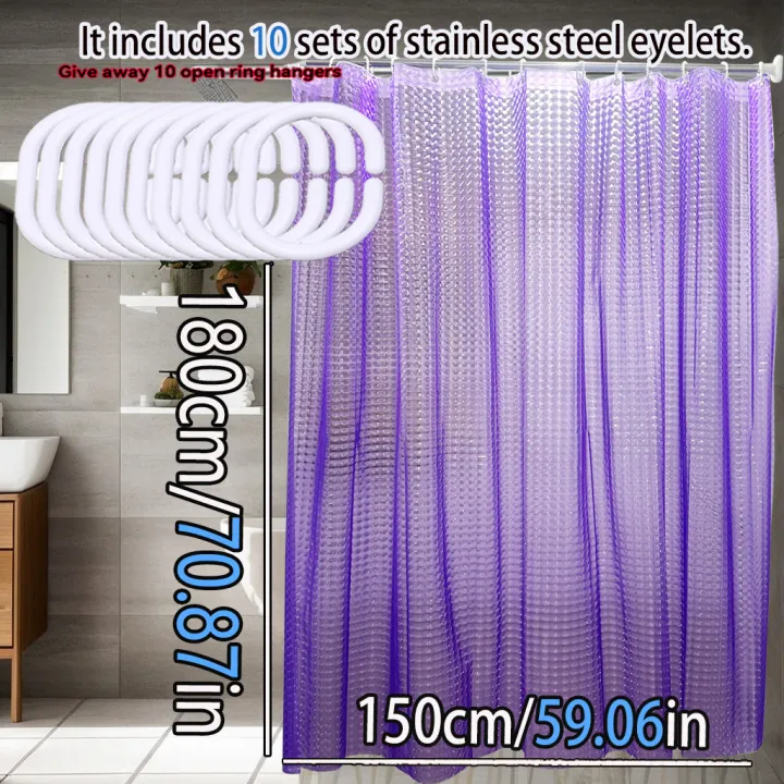 3D%20Mysterious%20Purple%20Clear%20and%20Transparent%20Bathroom%20Partition%20Curtain,%20High%20Appearance%20Horizontal%20Decorative%20Curtain%20-%20Image%204