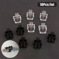 10Pcs RJ45 Crystal Head Buckle Protective Cover Network Cable Plug Repair Latch.