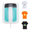 Heat Press Machine 7x4.8inch Heating Transfer Iron Press Fast Heat Up Adjustable Temperature Timer Auto Shutdown Crafts DIY. 