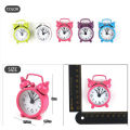 1pc Mini Alarm Clock Creative Metal Small Alarm Clock Electronic Small Alarm Clock Table Desktop For Kids Students Decor. 