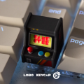 Retro Game Theme Mechanical Keyboard Keycap Resin Esc Key Layered Drip Glue Custom Gaming Keyboard Accessory Collectible Gift. 