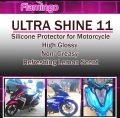 Flamingo Ultra Shine 11 Silicone Protector Car & Motorbike-450ml, Flamingo Ultra Shine Spray Polish, Motorcycle silicon shine spray polish.. 