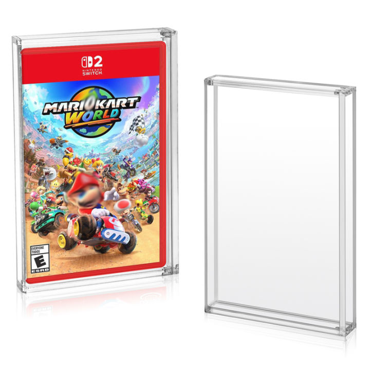 For Nintendo Switch 2 Game Card Acrylic Storage Display Case Clear OLED Cartridge Box Protector for NS Switch 2 OLED LITE