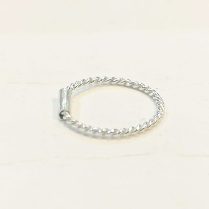 Sterling%20Silver%20Nose%20Ring,%20Real%20Chandi%20Nosering%20for%20girls-%20Twisted%20(2Pcs)%20-%20Image%202