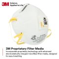 3M 8210- V Mask, (1pcs) NIOSH Approved Mask, protect You From Germs And dust. 