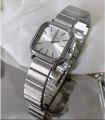 Current high quality square stainless steel analog watch For Women.