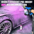 Pink Foaming Extreme Bodywash & Wax Foaming Car Wash Soap, Works with Foam Cannons/ or Bucket Washes For Cars, Trucks. 