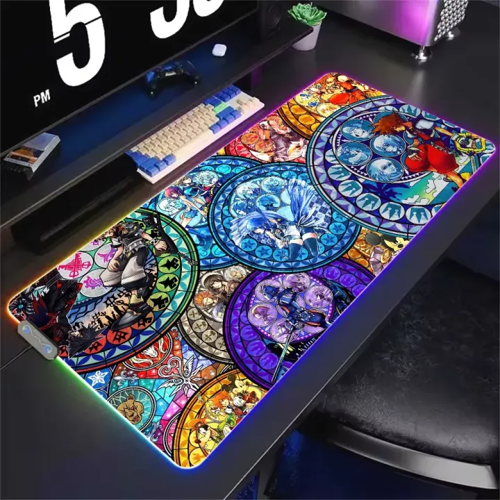 K-Kingdom%20Hearts%20For%20Rgb%20Mouse%20Pad%20Xxl%20Steelseries%20Laptop%20Mat%20Gaming%20Mousepad%20Backlit%20Keyboard%20-%20Image%203