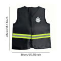 Children's Role-Playing Fire Police Costume, Pretend Play Outfit, Boys' Police Toy, Firefighter Costume, Christmas Costume, Birthday , Holiday , Christmas .