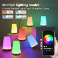 Tuya Wifi LED Smart Night Lights Dimmable Touch Table Lamp RGB Table Bedside Lamp Voice APP Control Google Home Alexa Smartlife.