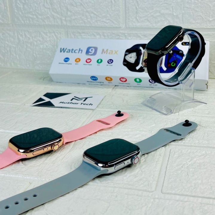 Watch 9 Max Smart Watch Men Women Series 9 Bluetooth Call NFC Wireless Charging Smartwatch