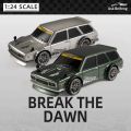 Hot Ask North Wind 1:24 Mini Remote Control Car Half Scale Rc Beginner Drift Racing Car Retro Tile Jar Touring Car Boy Toy. 