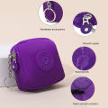 Wear-resistant Wallet Money Bag for Child Canvas Money Coin Purse Durable Waterproof with Key Ring Credit Card Holder.