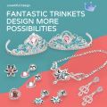 Princess Toddler Dress Up Shoes Pretend Jewelry Toys Set Of Princess Shoes With, Crown Earrings Necklaces Ring Handbag Role Play. 