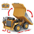1: 20 Electric Engineering Remote Control Vehicle Simulation Excavator Dump Truck Bulldozer Toy Children's Holiday .