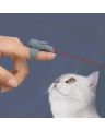 Mini Laser Cat Toy Portable Interactive Finger Sleeve Design for Cats Endless Fun Playtime.