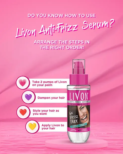 LivOn%20Anti%20Frizz%20Serum%20For%20All%20Type%20Of%20Hair%20100ml/45ml/20ml.(indian)%20-%20Image%202
