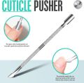 4Pcs Cuticle Nippers and Cutter Kit, Ingrown Toenail File, Triangle Nail Polish Remover Cuticle Pusher Trimmer Stainless Steel Manicure Tools Set for Fingernails and Toenails. 