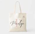 Custom Hand-Painted Tote Bag with Name – Personalized Canvas Bag for You & Friends & Groups by manii_s_galleryy. 