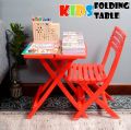 Kids Study table Foldable Table Chair Set, Desk And Chair, Kids Computer Table - Foldable Table Chair Set For Kids – Foldable Table Chair  Durable Study Table ,  Portable, Lightweight, and Space-Saving Table Chair set.. 