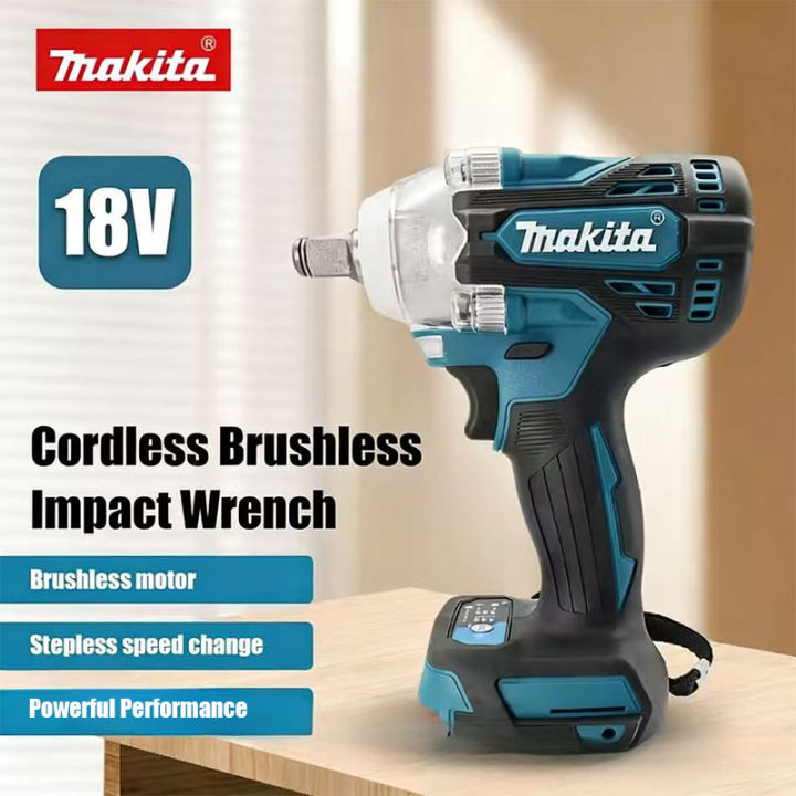 Torque Cell Makita DTW300 18V Brushless Cordless Wrench Power Tool Set 330Nm Torque ...