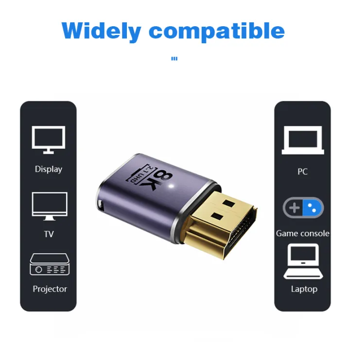 UGOURD%20HDMI2.1%20Cable%20Adapter%20Mini%20Micro%20HDMI%20to%20HDMI%202.1%20Converter%2048Gbps%208K60Hz%204K120Hz%20for%20HDTV%20Projector%20PS4%20PS5%20Laptop%20PC%20-%20Image%204