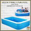 Inflatable Swimming Pool (130cm/75/56h)(150cm/120cm/56h)(180cm/130/56h)(210cm/140/60h)Kiddie Pool Durable Thickened Ocean World Design for everyone. 
