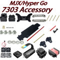 Original MJX 7303 7304 Hyper Go 1/7 RC Truck Full Chassis Parts Kit Spare Replacement Components for 7303 Brushless RTR Vehicle. 