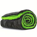 1400GSM Full-Size SUV Truck Drying Towel Double-Sided Microfiber, Twisted Yarn Technology, High Absorbency And Scratch-Resistant. 