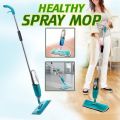 Healthy Spray Mop with Removable Washable Cleaning Microfiber Cloth Water Spray Wet & Dry Mopper High Quality Creative Healthy Spray Mop Spray Mop for Floor Cleaning - Dry Wet Wood Floor Microfiber. 