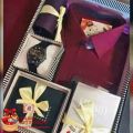 customize gift box set for boys - husband - brother - Father - friend - boyfriend on valentine - birthday - anniversary with shirt - wallet - perfume - tie - watch. 