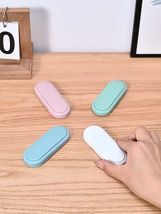 Kids Multifunctional Safety Locks Baby Anti-pinch Hand Cabinet Lock Double Lock Invisible Button Cabinet Door Lock Baby Protective Refrigerator Drawer