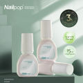 Nailpop 15ml Brush On Nail Glue Easy Application Long-Lasting Super Strong Nail Bond for Acrylic Nails Nail Tips Press On Nails. 
