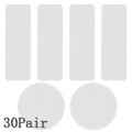 6pcs Sports Shoe Patches for Damaged Side Edges Inner Lining & Heel Wear - Shoe Repair Stickers for Extended Footwear Life. 
