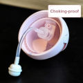 MAMIJOY  BY01 Kids Water Sippy Cup Creative Cartoon Baby Feeding Cups with Straws Leakproof Water Bottles Outdoor Childrens Cup. 