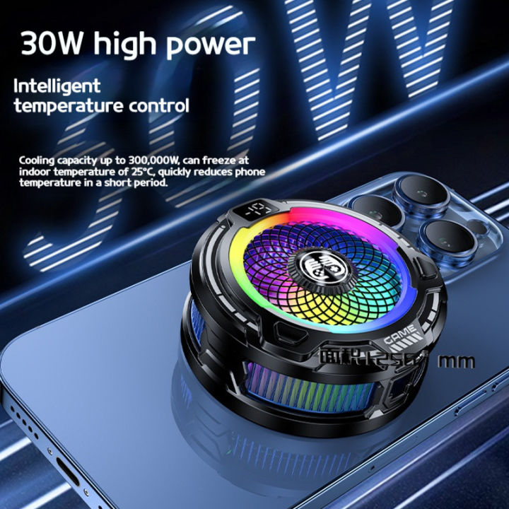 FS18%20AI%20Mobile%20Cooler%2030W%20Magnetic%20Back-clip%20Ice%20Cooling%20Radiator%20Digital%20Display%20RGB%20Light%20Gaming%20Cooler%20Temperature%20Control%20-%20Image%206