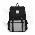 Mheecha Boulder Sack Black Ice Grey Unisex Backpack For Men And For Women With Laptop Compartment Fashion Travel Bag Daily Use. 