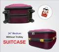 Diplomat 24 Inch Medium Luggage Suitcase Without Trolley Best For Travelling. 