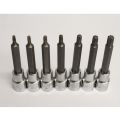 Hans Torx Socket, Star Head, Torx Socket with Protruding Head, All Standard Sizes, Torx Socket (Torq). 