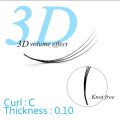 Eyelash Extension Individual 3D Mink Volume Effect Cluster Lashes. 