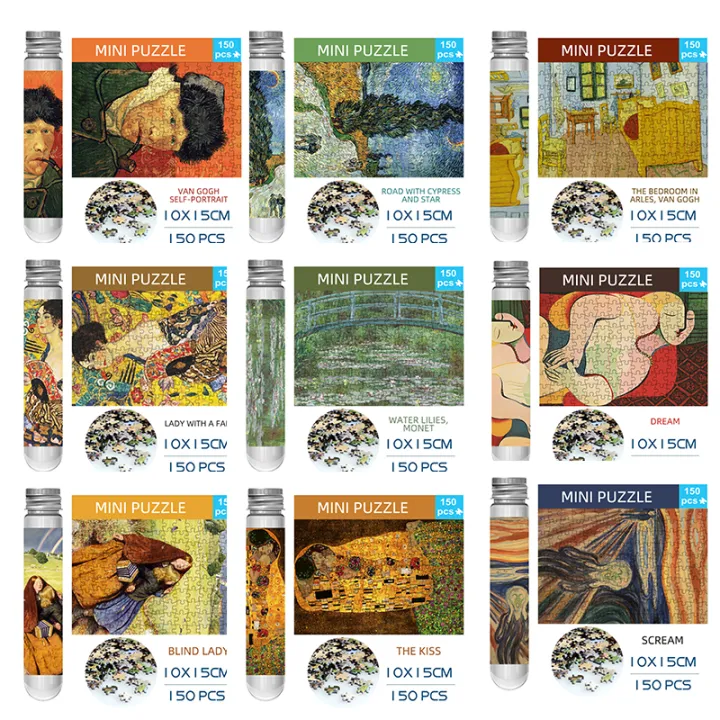 150pcs%20Mini%20Test%20Tube%20Puzzle%20The%20Kiss%20Gustav%20Klimt%20Famous%20Painting%20Funny%20Educational%20Game%20Wall%20Display%20Birthday%20Festival%20%20-%20Image%206