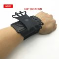 Wristband With Mobile Phone Holder Rotating 180°Rotatable Exercise Arm Bag Outdoor Running Fitness Mobile Phone Stand. 