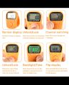 Rechargeable Digital Finger Ring LCD Electronic Hand Tally Counter Timer Decompression Prayer Counter Clicker Portable. 