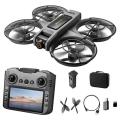 4k Dual Hd Camera, Aerial Photography, Wifi, Fpv, Height Holding, Foldable Drone, Helicopter. 