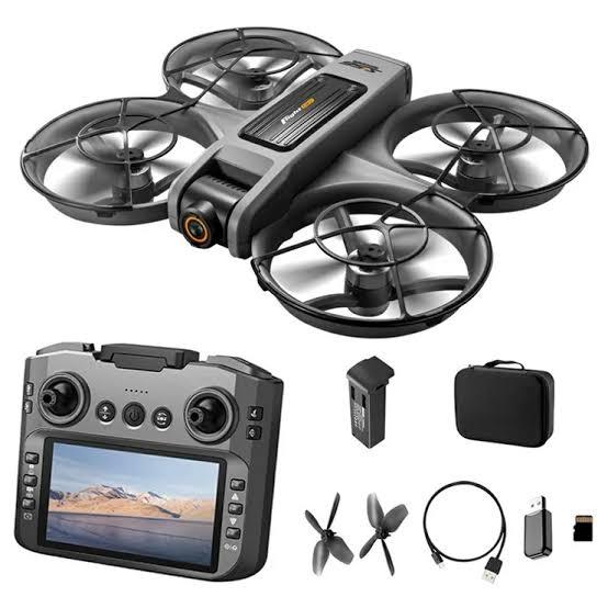 4k Dual Hd Camera, Aerial Photography, Wifi, Fpv, Height Holding, Foldable Drone, Helicopter