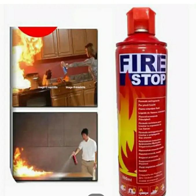 Fire Stoper 500ml with Bracket